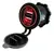 Tomada Carregador Veicular Usb Duplo 2.1a Rápido12/24v