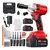 Chave De Impacto Parafusadeira 48v A Bateria Brushless Lítio
