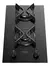 Cooktop A Gás Dako Supreme 2 Bocas Mesa Vidro Temperado Preto - 127