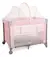 Berço Cercado Portátil Bebê Berço Sleep 18 kg Rosa Claro Voyage