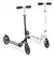 Patinete Infantil Juvenil 2 Rodas Dobrável Branco, Preto Cor Branco