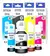 Kit 4 Tintas T504 Original L4150 L4160 L4260 L6270 L14150