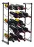 Mini Adega Aramado Metaltru para 20 garrafas de vinho | Cor: Preto | - comprar online