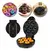 Máquina Mini Donuts Antiaderente 7 Furos Confeitaria Gourmet