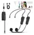 2 Microfone Sem Fio Headset Conferencia Aula Professor Show Cor Preto - comprar online