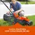 Cortador De Grama 1200w Black+Decker Gr1000 Laranja/Preto 127V - comprar online