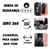 Mala De Viagem Bordo Rígida Abs 4 Rodas Duplas 360° Cadeado - comprar online