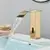 Sensor Torneira Banheiro Dourada Torneira Cascata Lavabo - comprar online