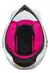 Capacete Motocross Infantil Protork Fast Next Trilha Offroad | Cor: Branco-rosa | Tam.56 na internet