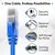 Cabo De Rede Cat6 50 Metros 50m Rj45 Crimpado Internet Lan - comprar online