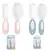 Kit Escova E Pente Com Cerdas Macias Para Bebê - Buba - comprar online