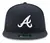 Boné New Era 59fifty - Mlb Atlanta Braves Clássico Azul-marinho 7 3/4 Lisa - comprar online