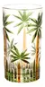 Conjunto Jarra Com 4 Copos Cristal Palm Tree Handpaint Wolff - APENAS 4 COPOS na internet
