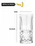 Jogo C/6 Unid Copo Long Drink Lujita 350ml Vidro Mimo Style - comprar online