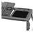 Mesa Portátil Notebook Dobrável Com Cooler Tomate MTN-888 Preto ABS - comprar online