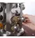 Porta Condimento Inox Vidro 12 Peças Base Giratória Cor Prateado - comprar online