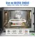 Kit 5 Potes Vidro 650ml Hermético Marmita Forno Semana na internet