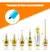 Pistola de silicone quente com 6 bicos, substituível - comprar online