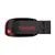 Pendrive SanDisk Cruzer Blade SDCZ50-128G-B35 128GB 2.0 preto e vermelho - comprar online