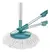 Mop Giratório Fit Balde Limpeza Geral 8l Multiuso Flash Limp Cor Cinza - comprar online
