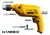 Furadeira Martelete De Impacto 3/8 Pol 10mm Concreto E Madeira 570w GYFI2000 Hammer 127v - comprar online