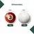 Jogo Bolas De Sinuca Numerada 50mm + Bolão Branco 54mm - comprar online
