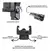 Gimbal Estabilizador Tripe 360° Panoramic Shot Com Led Q18 na internet
