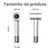 Secador De Cabelo Banheiro Profissional Baixo 2000w 127v - comprar online