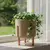 Vaso De Planta Luxo Decorativo Com Pé De Madeira Nordico P na internet
