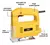 Kit Serra Tico Tico 700w - Com 3 Lâminas Madeira Metal Geele - 127v - G5 -110 na internet