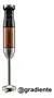 Mixer 3 em 1 Gradiente PGMX402 600W Bronze Preto Inox Cobre Collection | Voltagem: 127V | - As vezes tem POA Zona Sul