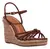 Anabela Santa Lolla Espadrille Napa Soft Caramelo | Tamanho: 36 BR | na internet