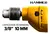 Furadeira Martelete De Impacto 3/8 Pol 10mm Concreto E Madeira 570w GYFI2000 Hammer 127v na internet