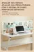 Mecolour Mesa Com Painel Perfurado E Acessórios 120*60cm Com Prateleira de Armazenamento Branco na internet