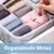 Kit com 5 Organizadores Colméia G 6 Divisorias indicado para camisetas e shorts na internet