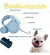 Guia Para Cães Automática Retrátil Coleira Led 5m Resistente Cor Verde na internet