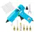 Pistola de silicone quente com 6 bicos, substituível na internet