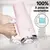 Copo Térmico Gigante 1,2l Inox Com Tampa E Inox Canudo Cor Rosa Cor Pura / Material Fosco na internet
