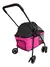Carrinho de Passeio Star Pet para Cães e Gatos Pink com Ventilação até 15kg na internet