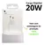 Carregador Fonte Iphone Original 20w Apple Tipo C Turbo - As vezes tem POA Zona Sul
