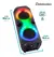 Caixa De Som Multimídia Bluetooth Usb Tws Led Rgb Al 3828 Cor Preto - As vezes tem POA Zona Sul