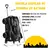 Mochila Maxtoy Escolar 2805BM24 com Rodinhas Batmobile dos Monster Trucks para Crianças Design de Tecido 3D Preto - loja online