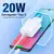 Carregador Usb C 1hora Pd20w + Cabo Usb C 1 Metro Branco - loja online