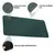 Deskpad Mouse Pad 100x40 Extra Grande Couro Sintetico Cor Verde - As vezes tem POA Zona Sul