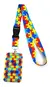 Porta Crachá Autismo Tea Autista Com Cordão Identificação - loja online