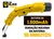 Roçadeira Aparador Grama A Bateria Recarregável 460w Profissional Com Acessórios Tcg12b The Black Tools - As vezes tem POA Zona Sul