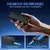 Kit 2 Microfone Sem Fio Profissional Uhf Led Com Receptor - As vezes tem POA Zona Sul