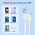 Carregador Usb 1hora + Cabo Compatível Com Iphone Branco - loja online