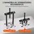 Kit 14 Extrator De Rolamento Automotivo Saca Rolamento - As vezes tem POA Zona Sul