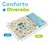 Tapete Infantil Emborrachado Sensorial Dobrável Dupla Face Educativo Cidade I Love Baby - As vezes tem POA Zona Sul